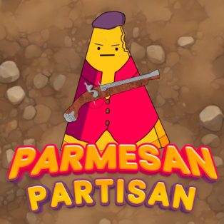 ملصق اللعبة Parmesan Partisan Deluxe