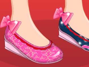 ملصق اللعبة Princess Shoe Design