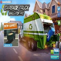 ملصق اللعبة Garbage Truck Simulator : Recycling Driving Game