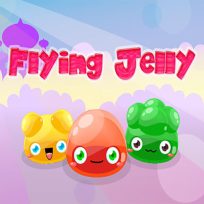 ملصق اللعبة Flying Jelly