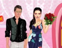 poster of Angelina And Brad Romantic Date game