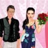 poster of Angelina And Brad Romantic Date game