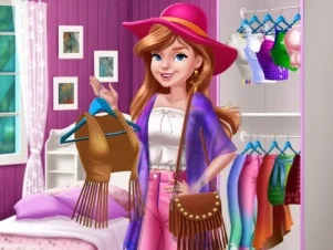 poster of Play Boho Chic Spring Shopping Game Online 2024 game