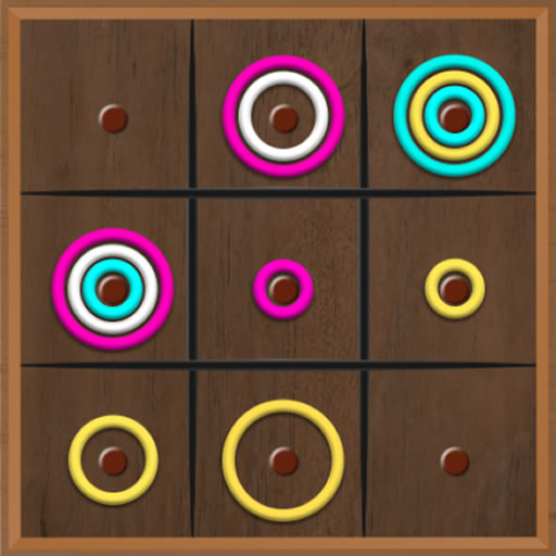 poster of Play Color Circle Puzzle  Game Online 2024 game