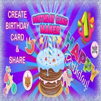 ملصق اللعبة Birthday Card Maker