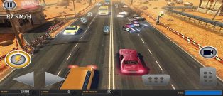 poster of Road Racing: Highway Car Chase game