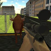 poster of Angry Bull Shooter game