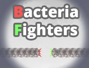 poster of Play Bacteria Fighters Game Online 2024 game