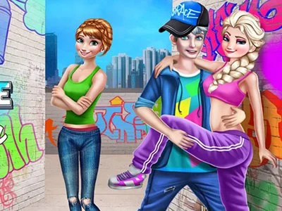poster of Play Street Dance Fashion Game Online 2024 game