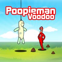 ملصق اللعبة Poopieman Voodo