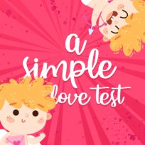 poster of a Simple Love Test game