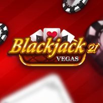 ملصق اللعبة Blackjack Vegas 21