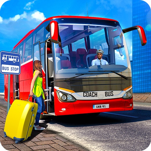 poster of Play Euro Coach Bus City Extreme Driver Game Online 2024 game