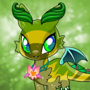 ملصق اللعبة Cute Little Dragon Creator