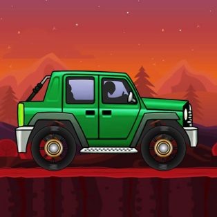 poster of Desert Driving game