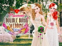 poster of Princesses Double Boho Wedding game