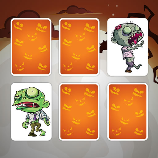 poster of Play Happy Halloween Memory Game Online 2024 game