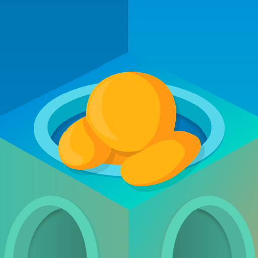poster of Play Super Portal Maze 3D Game Online 2024 game
