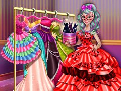 ملصق اللعبة Dove Carnival Dolly Dress Up H5