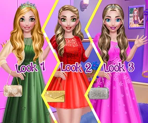 poster of Play Amy's Princess Look Game Online 2024 game