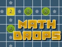 ملصق اللعبة Math Drops