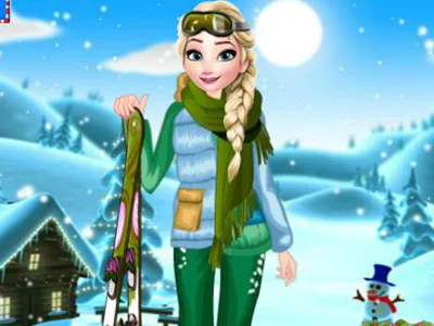 poster of Play Eliza Winter Adventure Game Online 2024 game