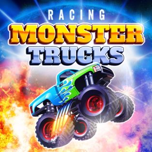 ملصق اللعبة Mega Truck Race Monster Truck Racing Game