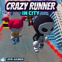 ملصق اللعبة Crazy Runner in City