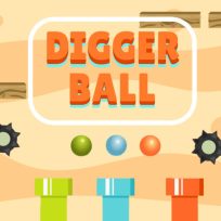 ملصق اللعبة Digger Ball