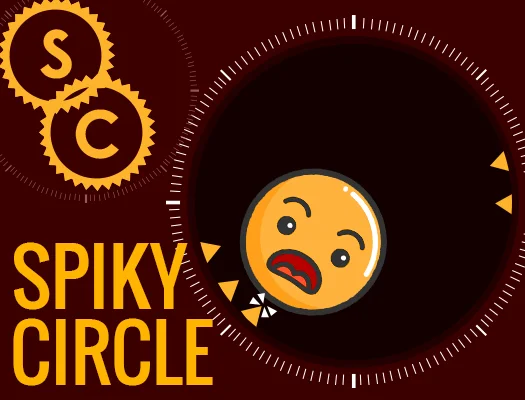 poster of Play Spiky Circle Game Online 2024 game