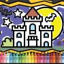 poster of Kids Coloring Halloween game