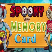 ملصق اللعبة Spooky Memory Card