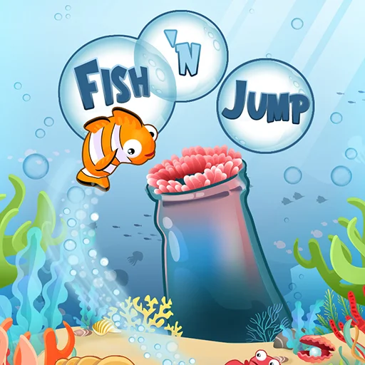poster of Play Fish and Jump Game Online 2024 game