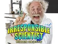 poster of Irresponsible Scientist game