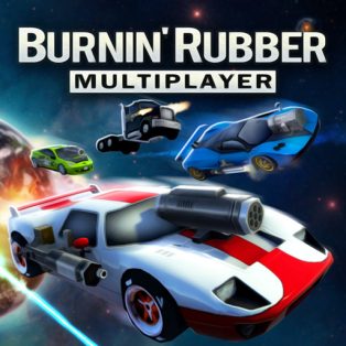 poster of Burnin Rubber Multiplayer game