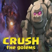 ملصق اللعبة Crush The Golems