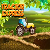 ملصق اللعبة Tractor Express