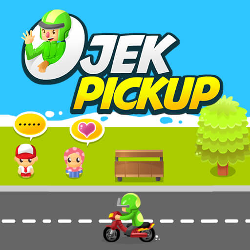 poster of Play Ojek Pickup Game Online 2024 game