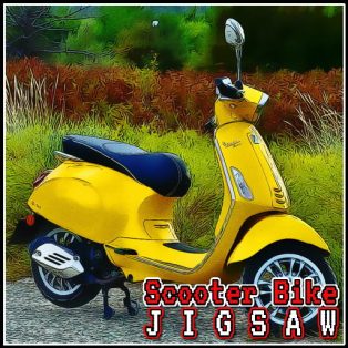 poster of Scooter Bike Jigsaw game