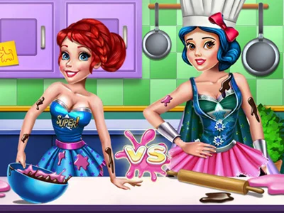 poster of Play Cooking Battle Game Online 2024 game