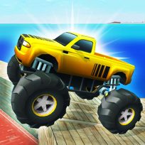 ملصق اللعبة Monster Truck Port Stunt