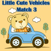 ملصق اللعبة Little Cute Vehicles Match 3