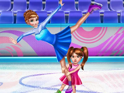 poster of Play Ice Skating Contest Game Online 2024 game