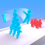 poster of Crowd Stack Race 3D game