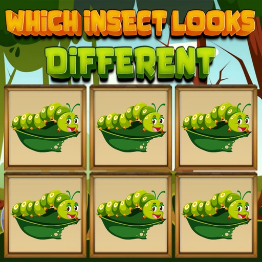 poster of Play Which Insect Looks Different Game Online 2024 game