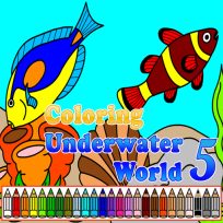 ملصق اللعبة Coloring Underwater World 5