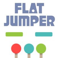 ملصق اللعبة Flat Jumper