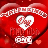 poster of Valentines Day Find Odd One Out game