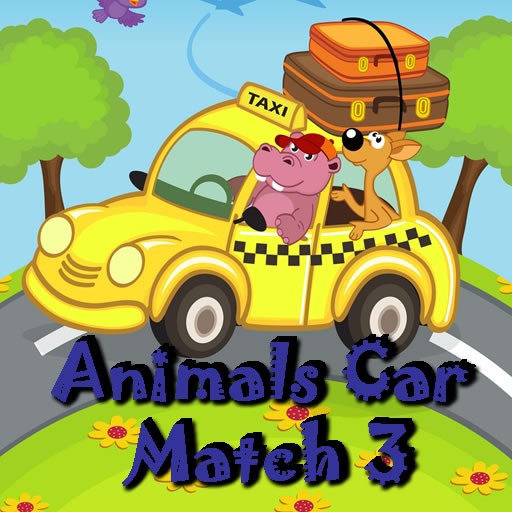 poster of Play Animal Cars Match 3 Game Online 2024 game