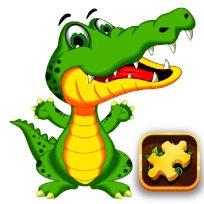 poster of Aligator Puzzle game